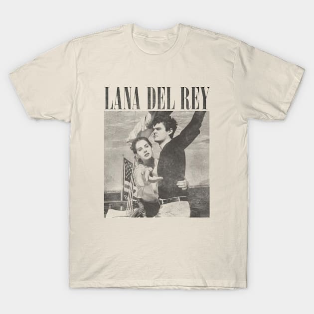Lana and bf T-Shirt by Block Talk